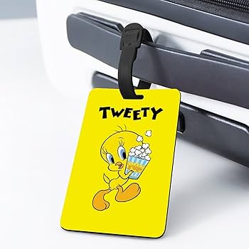 ネームタグ ワーナー エアーニュージーランド トゥイーティー BMX プラ製 ネームタグ ワーナー エアーニュージーランド トゥイーティー